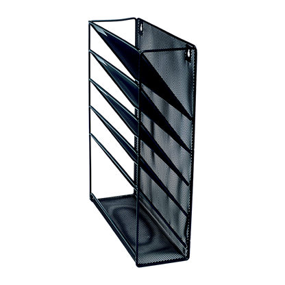 Wall Mount 6 Pocket Hanging File Sorter Organizer Folder Holder Rack Storage V63-822681