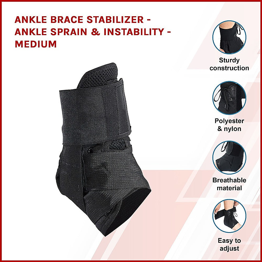 Ankle Brace Stabilizer - Ankle sprain & instability - MEDIUM V63-822791