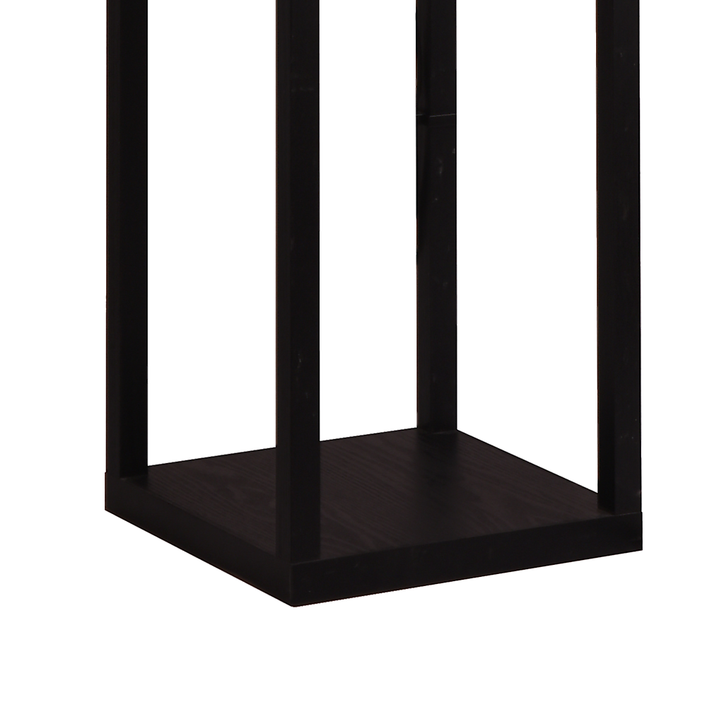Shelf Floor Lamp - Shade Diffused Light Source with Open-Box Shelves V63-822811