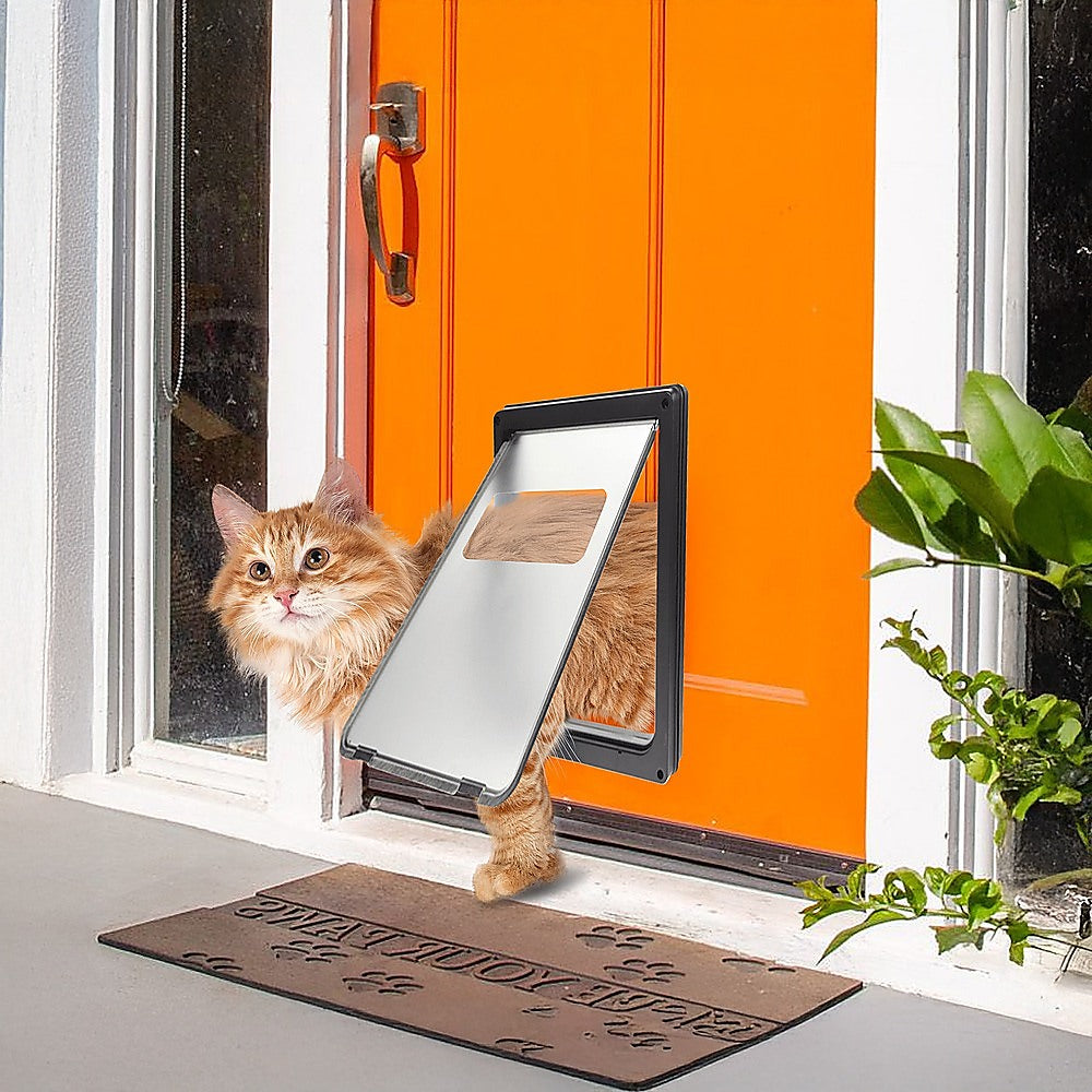 Pet Cat Dog Safe Security Flap Locking Door V63-822821