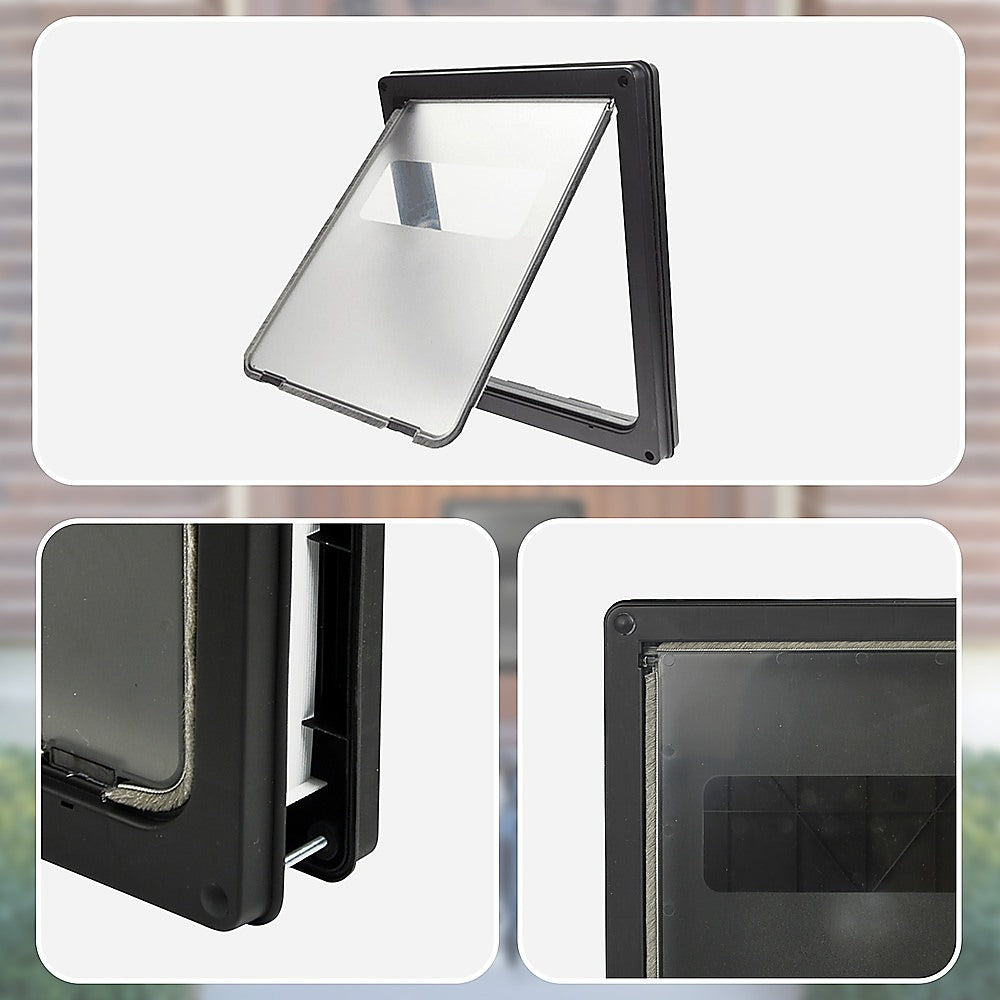 Pet Cat Dog Safe Security Flap Locking Door V63-822821