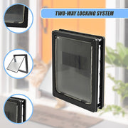 Pet Cat Dog Safe Security Flap Locking Door V63-822821
