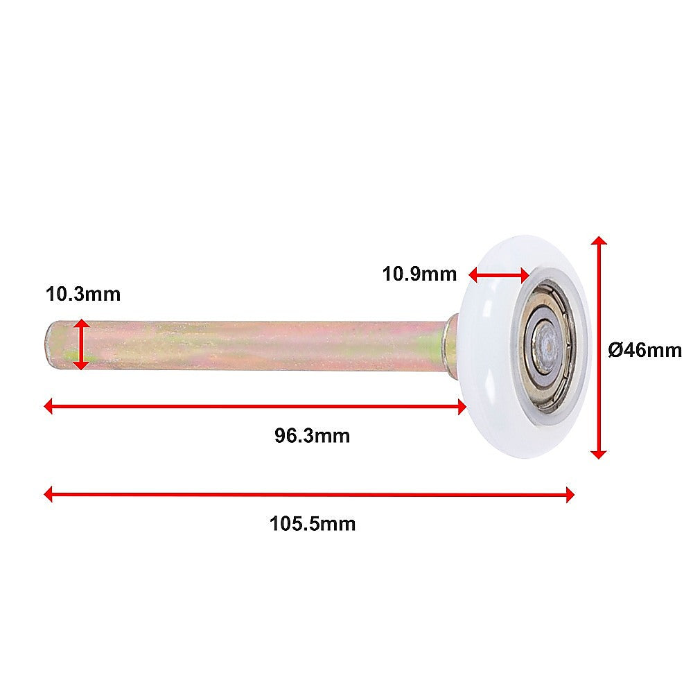 Garage Door Roller / Wheel / Heavy-duty 13 Ball Bearing 12 Pack V63-822851