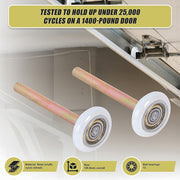 Garage Door Roller / Wheel / Heavy-duty 13 Ball Bearing 12 Pack V63-822851