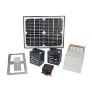 500KG 10W Solar Single Swing Auto Motor Remote Gate Opener V63-822901