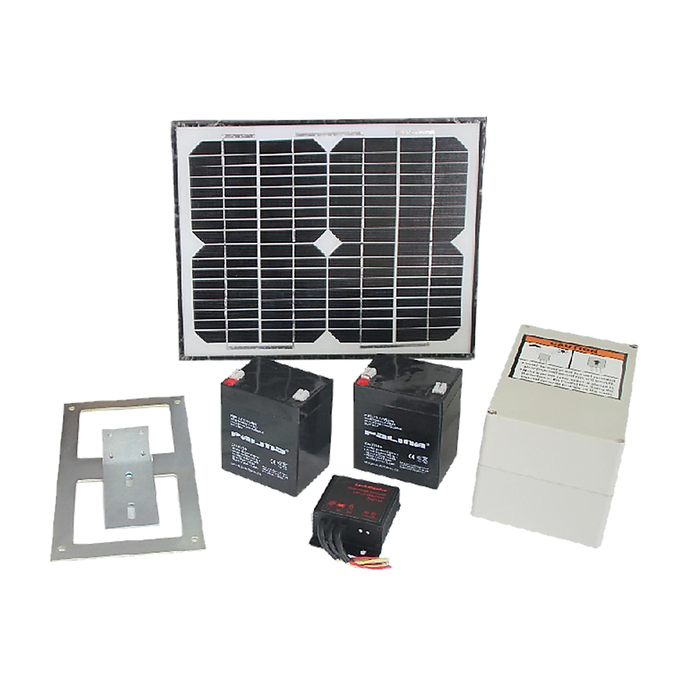 500KG 10W Solar Single Swing Auto Motor Remote Gate Opener V63-822901