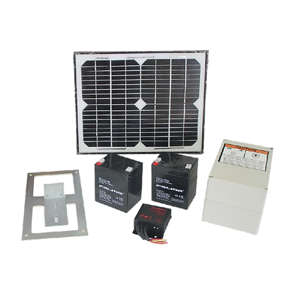 500KG 10W Solar Single Swing Auto Motor Remote Gate Opener V63-822901