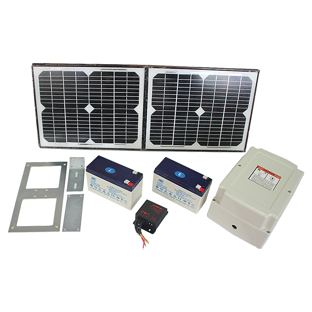 500KG 20W Solar Single Swing Auto Motor Remote Gate Opener V63-822911