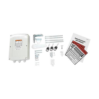 500KG 20W Solar Single Swing Auto Motor Remote Gate Opener V63-822911