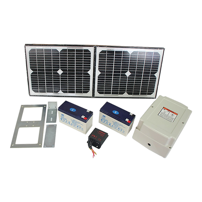 500KG 20W Solar Single Swing Auto Motor Remote Gate Opener V63-822971