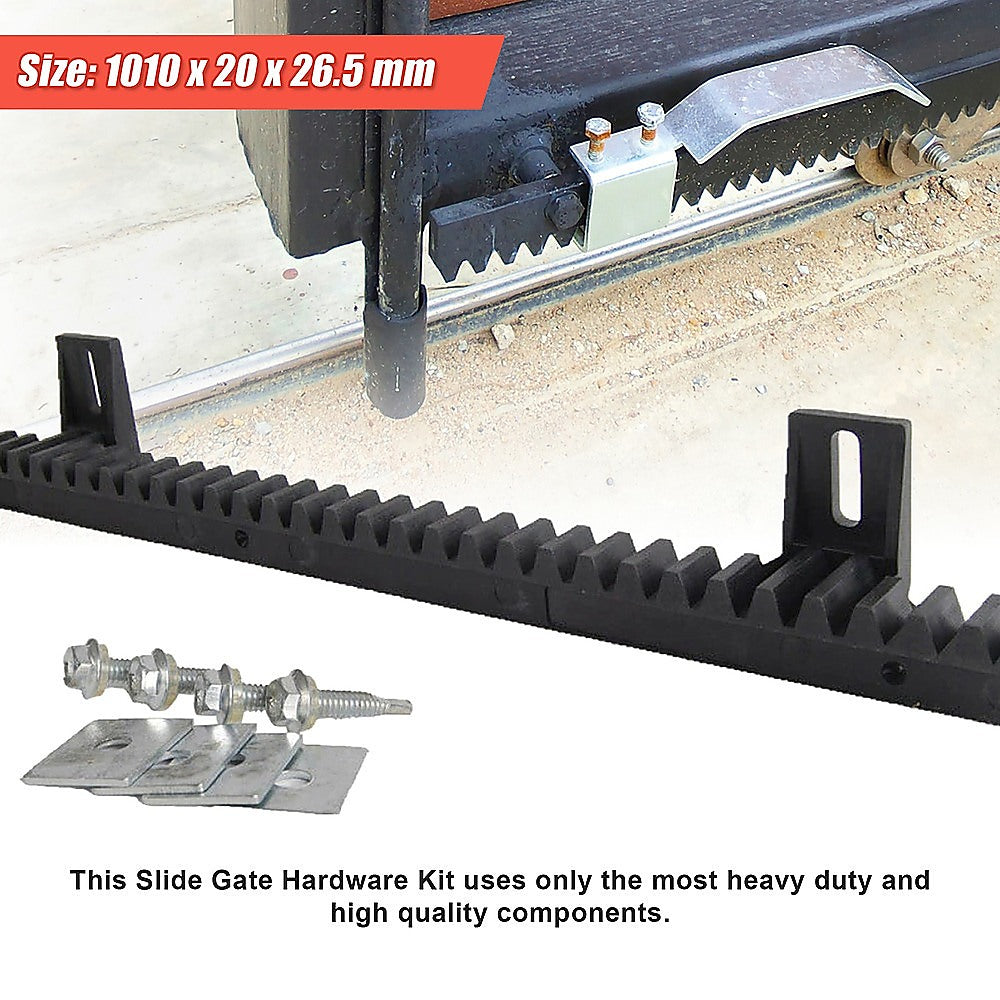 Sliding Gate Hardware Accessories Kit - 4m Gear Rack Track V63-823121