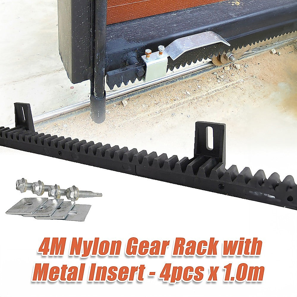 Sliding Gate Hardware Accessories Kit - 4m Gear Rack Track V63-823121