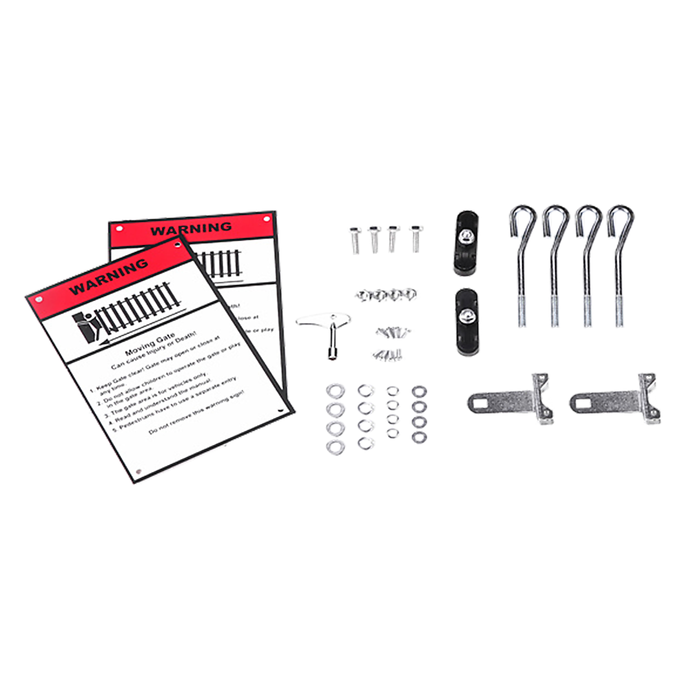 1000KG Auto Slide Sliding Gate Opener Automatic w 4m Rail V63-823141