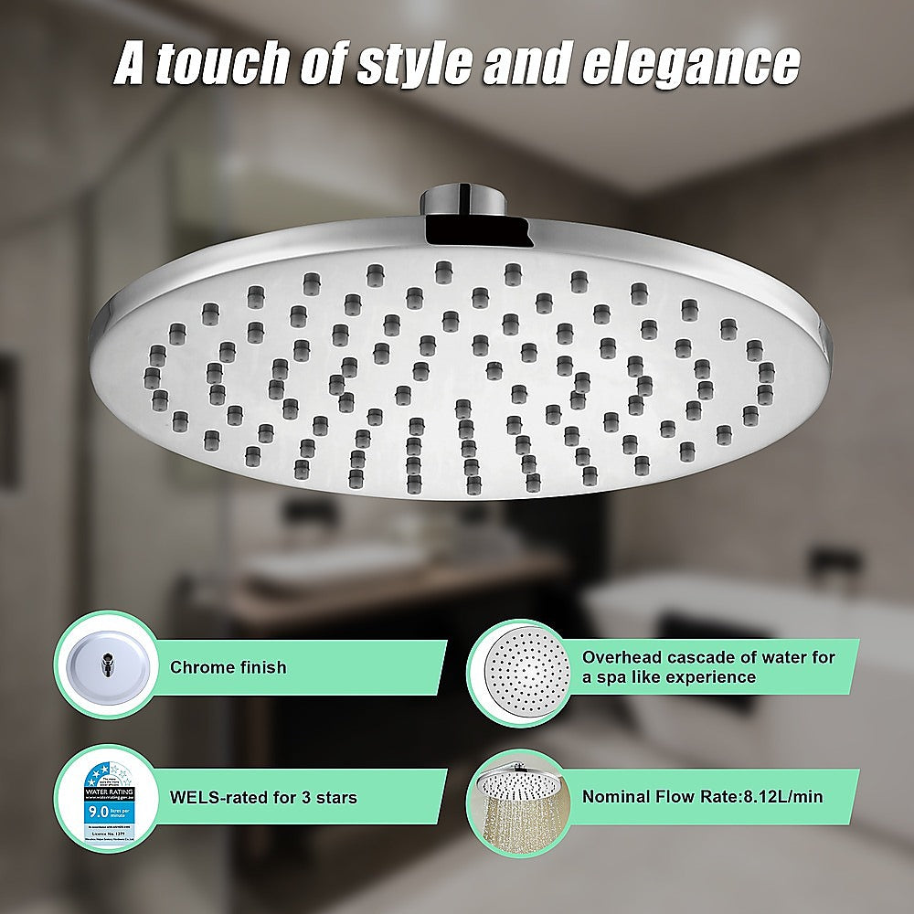 200mm Shower Head Round Chrome Showerhead V63-823291