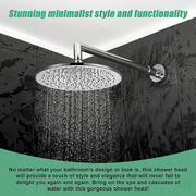 300mm Brass Shower Head Round Chrome Showerhead V63-823311