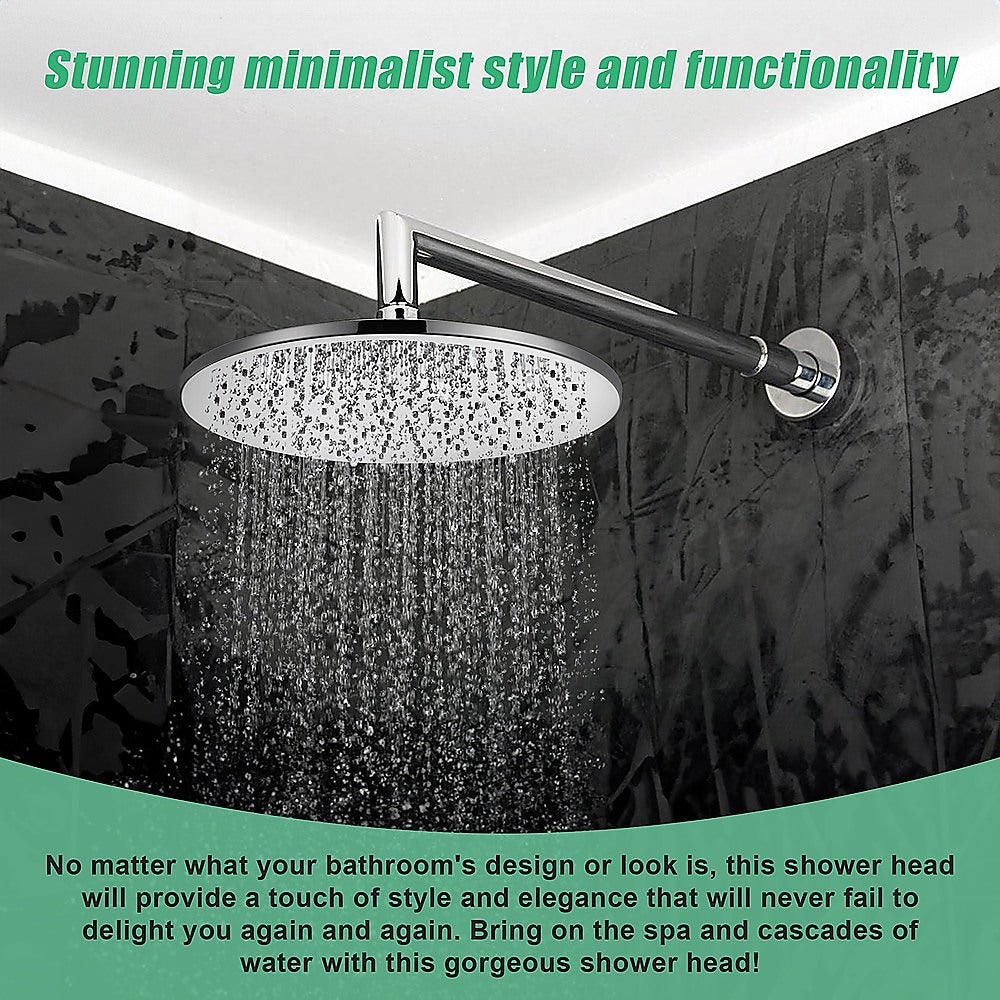 300mm Brass Shower Head Round Chrome Showerhead V63-823311