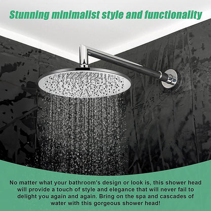 300mm Brass Shower Head Round Chrome Showerhead V63-823311