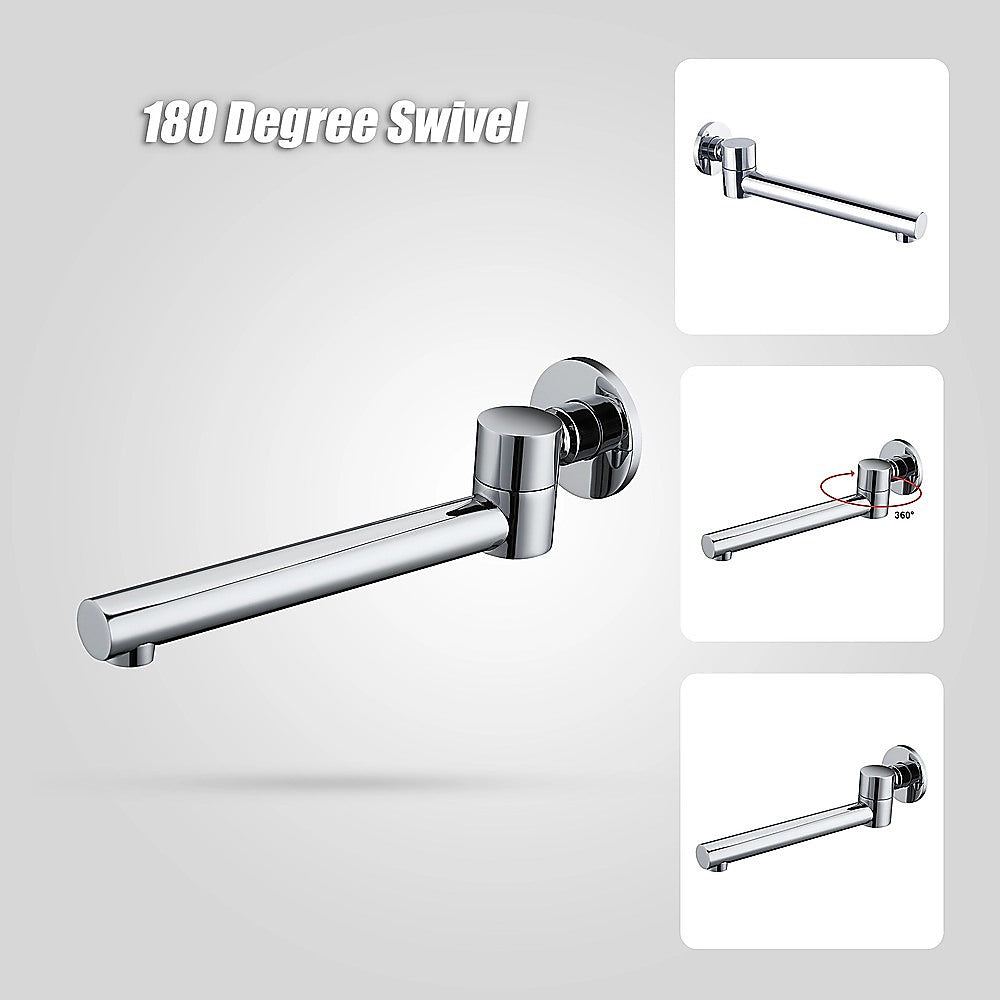 240mm Brass Bath Safety Spout Swivel V63-823331
