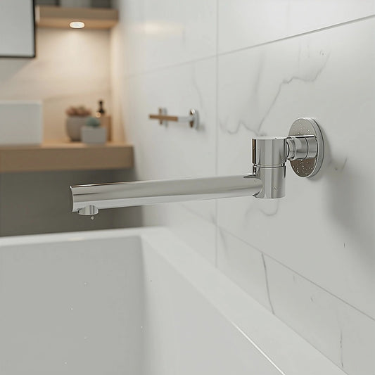 240mm Brass Bath Safety Spout Swivel V63-823331