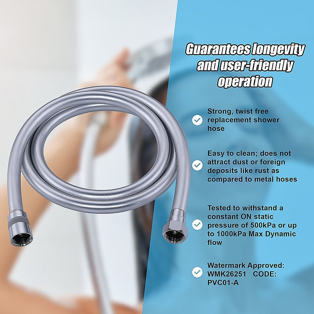 Replacement Heavy Duty 1500mm Shower Bath Hose V63-823371