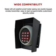 Wireless Keypad Entry For Swing And Sliding Gate with Metal Casing V63-823391