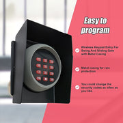 Wireless Keypad Entry For Swing And Sliding Gate with Metal Casing V63-823391