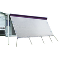 3.7m Caravan Privacy Screen Side Sunscreen Sun Shade for 13' Roll Out Awning V63-823601