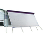 3.7m Caravan Privacy Screen Side Sunscreen Sun Shade for 13' Roll Out Awning V63-823601