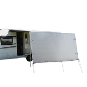 Pop Top Caravan Privacy Screen Sun Shade Side Extension 2.1 x 1.8m V63-823621
