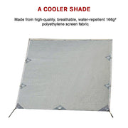 Pop Top Caravan Privacy Screen Sun Shade Side Extension 2.1 x 1.8m V63-823621