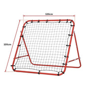100x100cm Soccer Rebound Net Trainer - Football Rebounder for Practice & Training V63-823741
