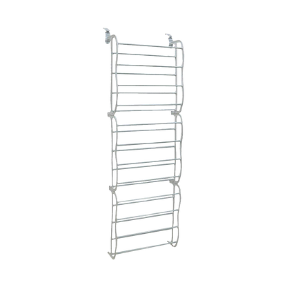 36 Pair Shoe Holder Organiser Over The Door Hanging Shelf Rack Storage Hook V63-823751