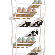36 Pair Shoe Holder Organiser Over The Door Hanging Shelf Rack Storage Hook V63-823751