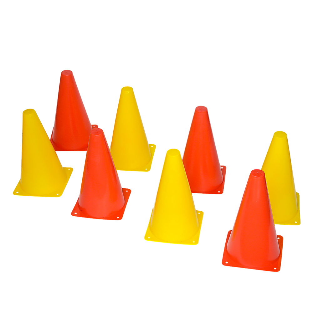 230mm Training Cones Set Witches Hat Football Soccer Rugby Traffic V63-823761