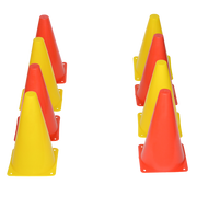 230mm Training Cones Set Witches Hat Football Soccer Rugby Traffic V63-823761