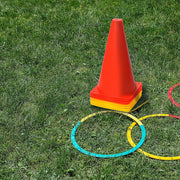 230mm Training Cones Set Witches Hat Football Soccer Rugby Traffic V63-823761