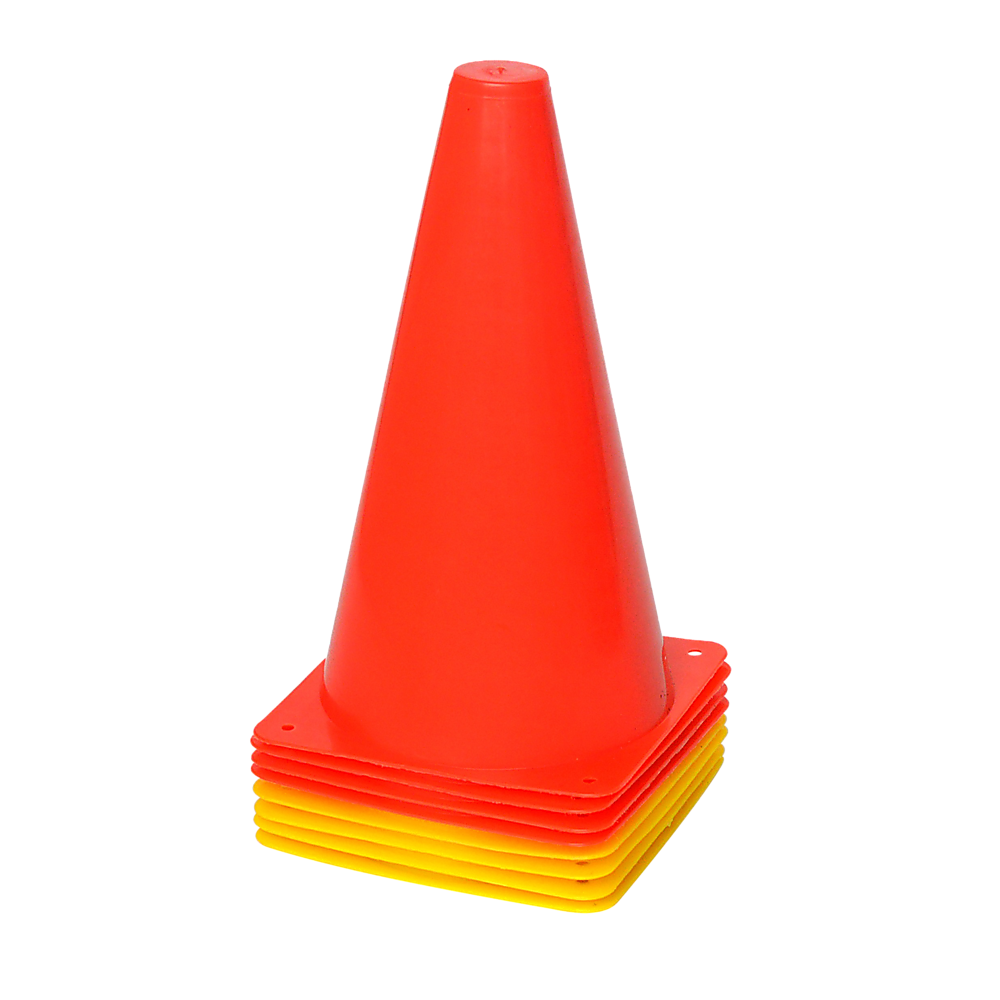 230mm Training Cones Set Witches Hat Football Soccer Rugby Traffic V63-823761