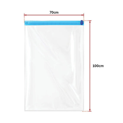 Vacuum Bags Clothes Sealed Clothing Bag Travel Compact Storage Space Saver x12 V63-823771