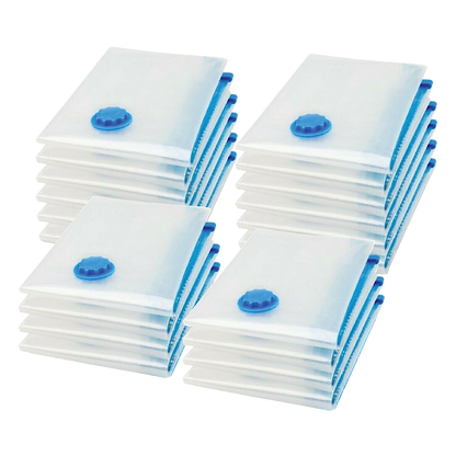 Vacuum Bags Clothes Sealed Clothing Bag Travel Compact Storage Space Saver x20 V63-823781