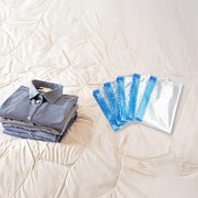 Travel Space Saver Saving Hand Roll Up Roller Seal No Vacuum Storage Bag x20 V63-823791