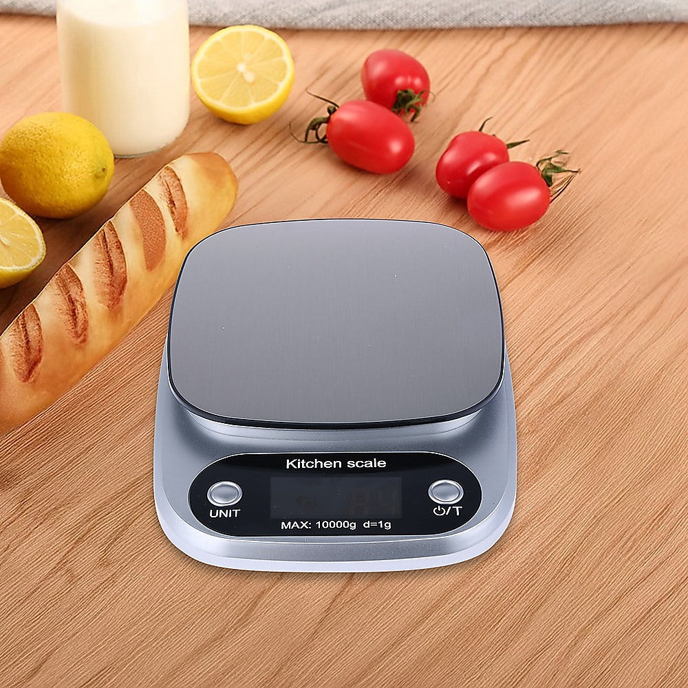 Digital Kitchen Scale LCD Electronic Postal Food Weight Scales 10kg/1g V63-823801
