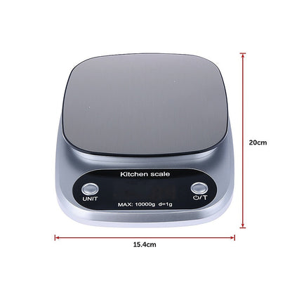Digital Kitchen Scale LCD Electronic Postal Food Weight Scales 10kg/1g V63-823801
