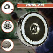 112Kg Salvage Strong Recovery Magnet Neodymium Hook V63-823831
