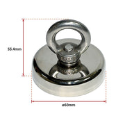 112Kg Salvage Strong Recovery Magnet Neodymium Hook V63-823831