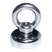 12Kg SALVAGE Strong MAGNET N52 Neodymium Eyebolt Circular Ring V63-823841