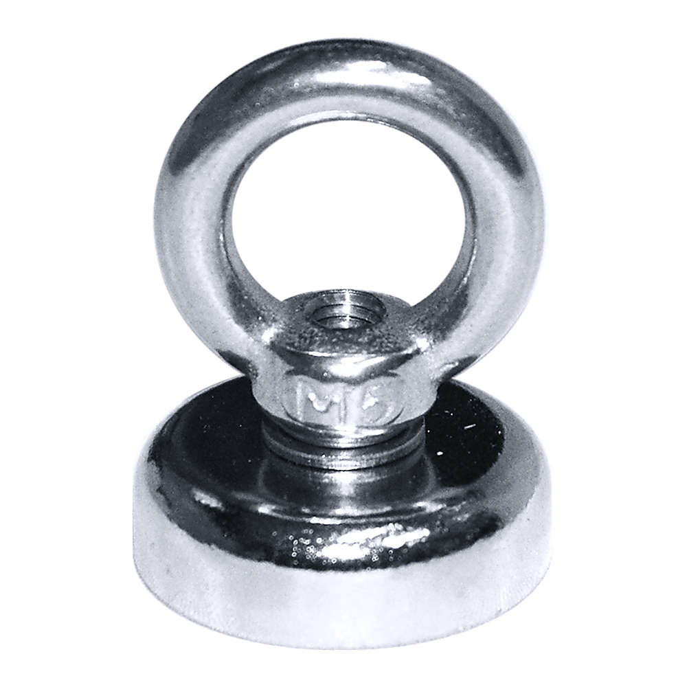 12Kg SALVAGE Strong MAGNET N52 Neodymium Eyebolt Circular Ring V63-823841