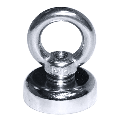 12Kg SALVAGE Strong MAGNET N52 Neodymium Eyebolt Circular Ring V63-823841