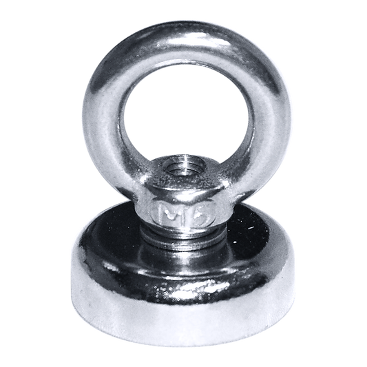 12Kg SALVAGE Strong MAGNET N52 Neodymium Eyebolt Circular Ring V63-823841