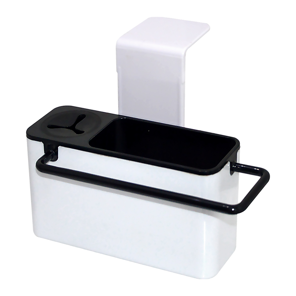 Sink Aid Self Draining Caddy Kitchen Sponges Brush Soap V63-823871