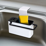 Sink Aid Self Draining Caddy Kitchen Sponges Brush Soap V63-823871